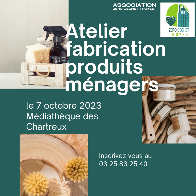 Atelier Produits ménagers