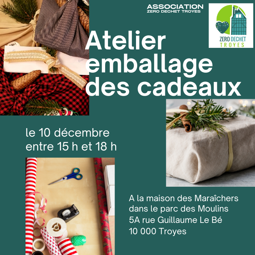 Atelier emballage cadeaux